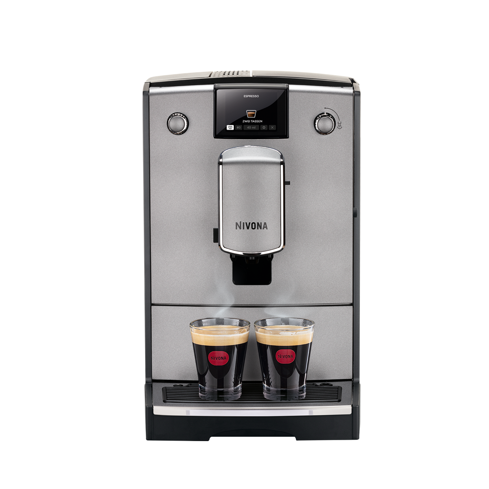 NIVONA SERIE 6 Machine à Café Expresso automatique avec broyeur NICR 695  Cafe Romatica Noir Mat