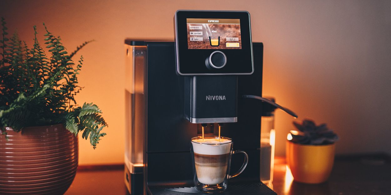 NICR 960 CafeRomatica fully automatic espresso machine